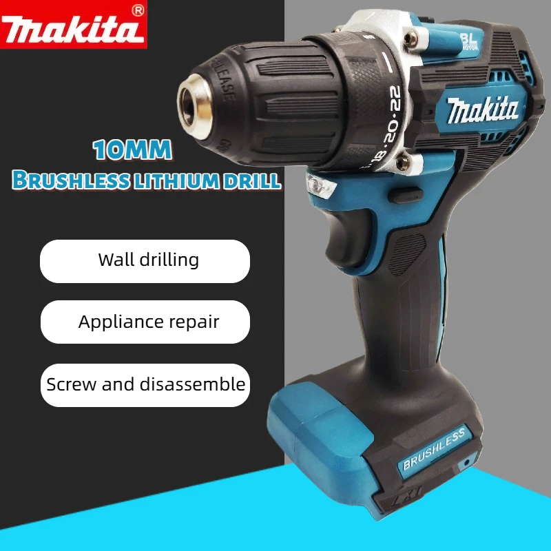 Makita Drill Ddf484 - Furadeira/Parafusadeira sem Fio Makita DDF487 18V,