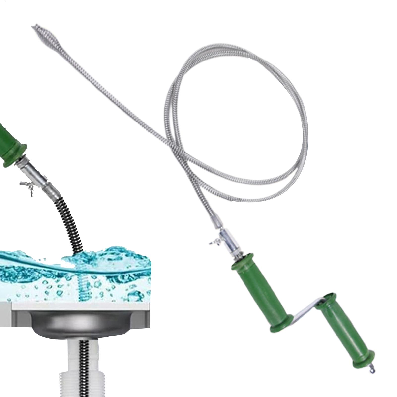 Drain Snake Flexible - Desentupidor de Drenos Flexível de 4M,
