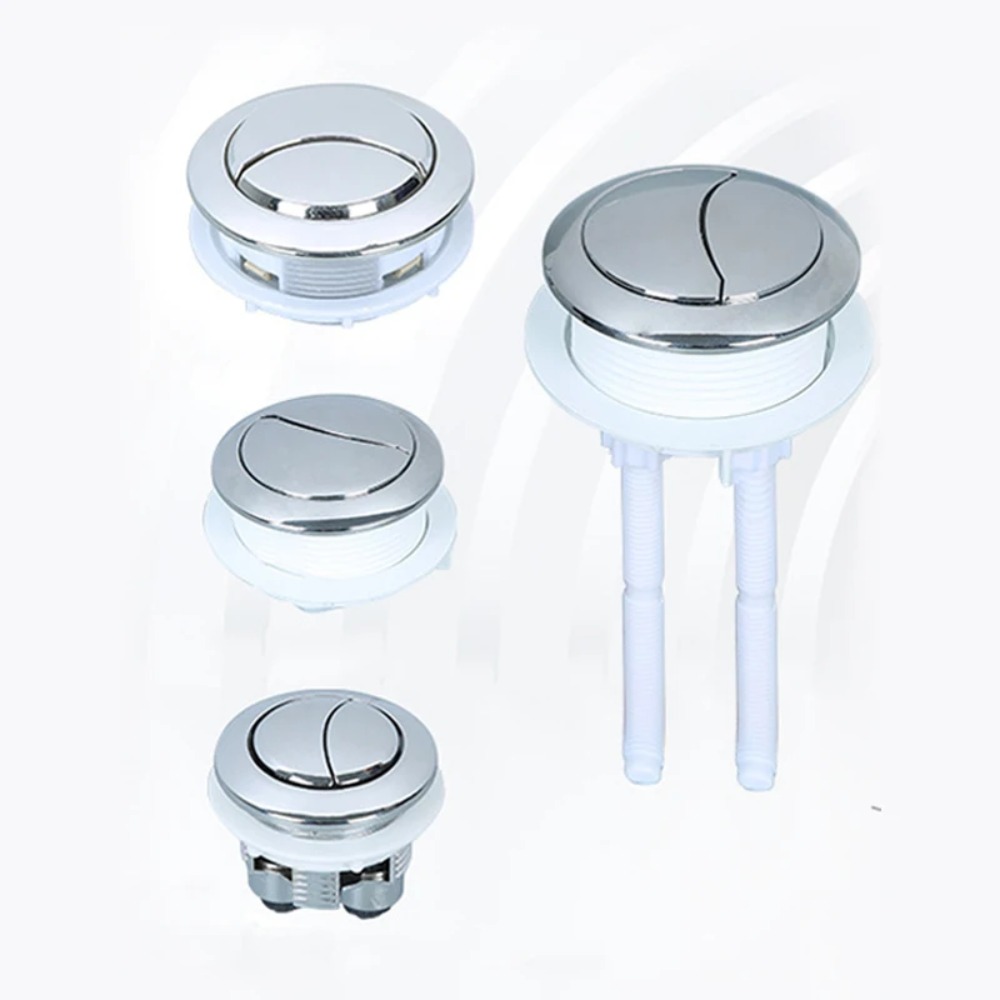 Toilet Fill Valve - Botão de Descarga Duplo Universal 38/48/58MM