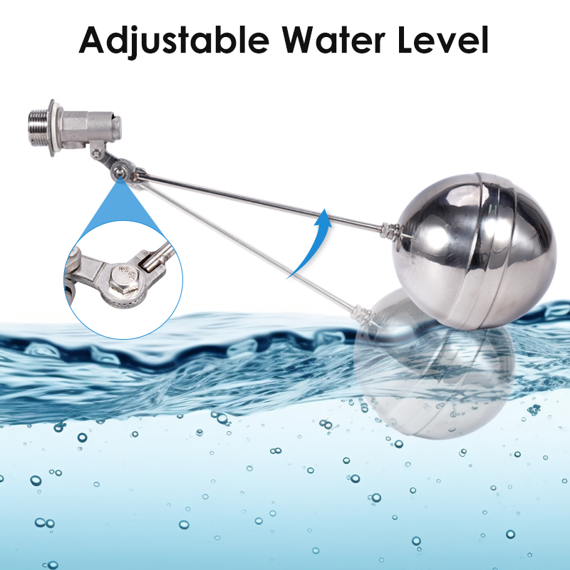 Válvula de Boia Ajustável DN15 - Float Ball Valve avaliação e preço