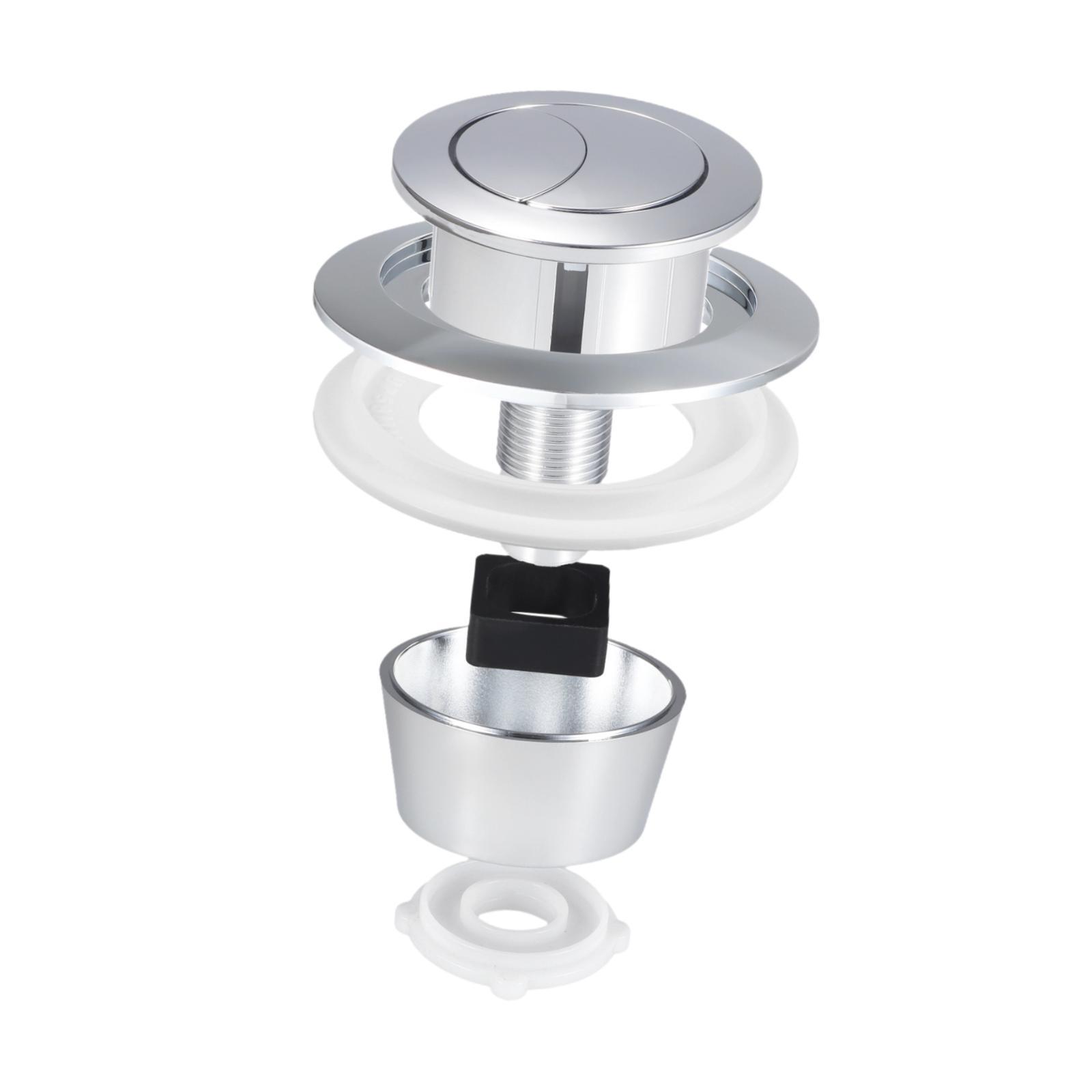 Botão de descarga duplo, meio  - Toilet Fill Valve avaliação e preço