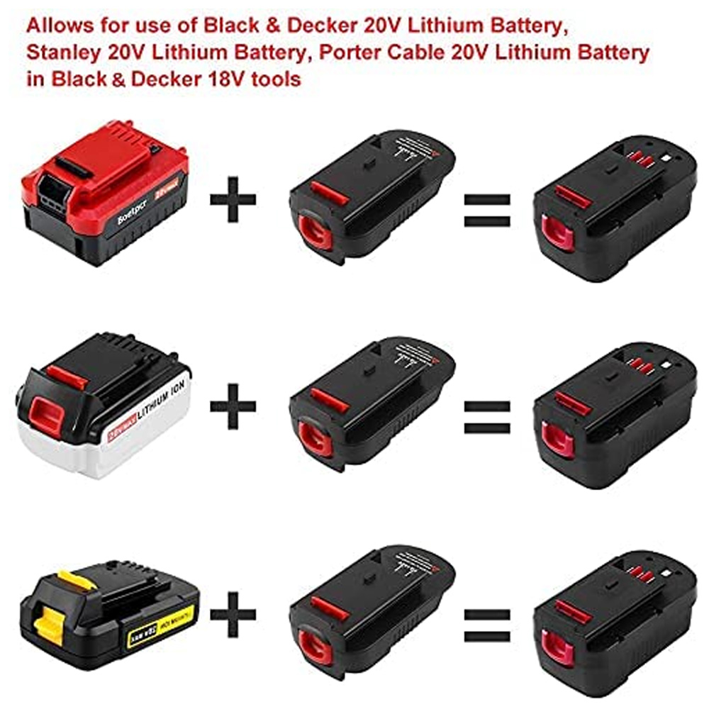 Hpa1820 adaptador de substitui - Black+Decker Tool 20V Max avaliação e preço