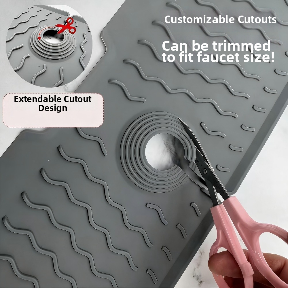 Novo Tapete de Silicone Antide - Silicone Tap Washer avaliação e preço