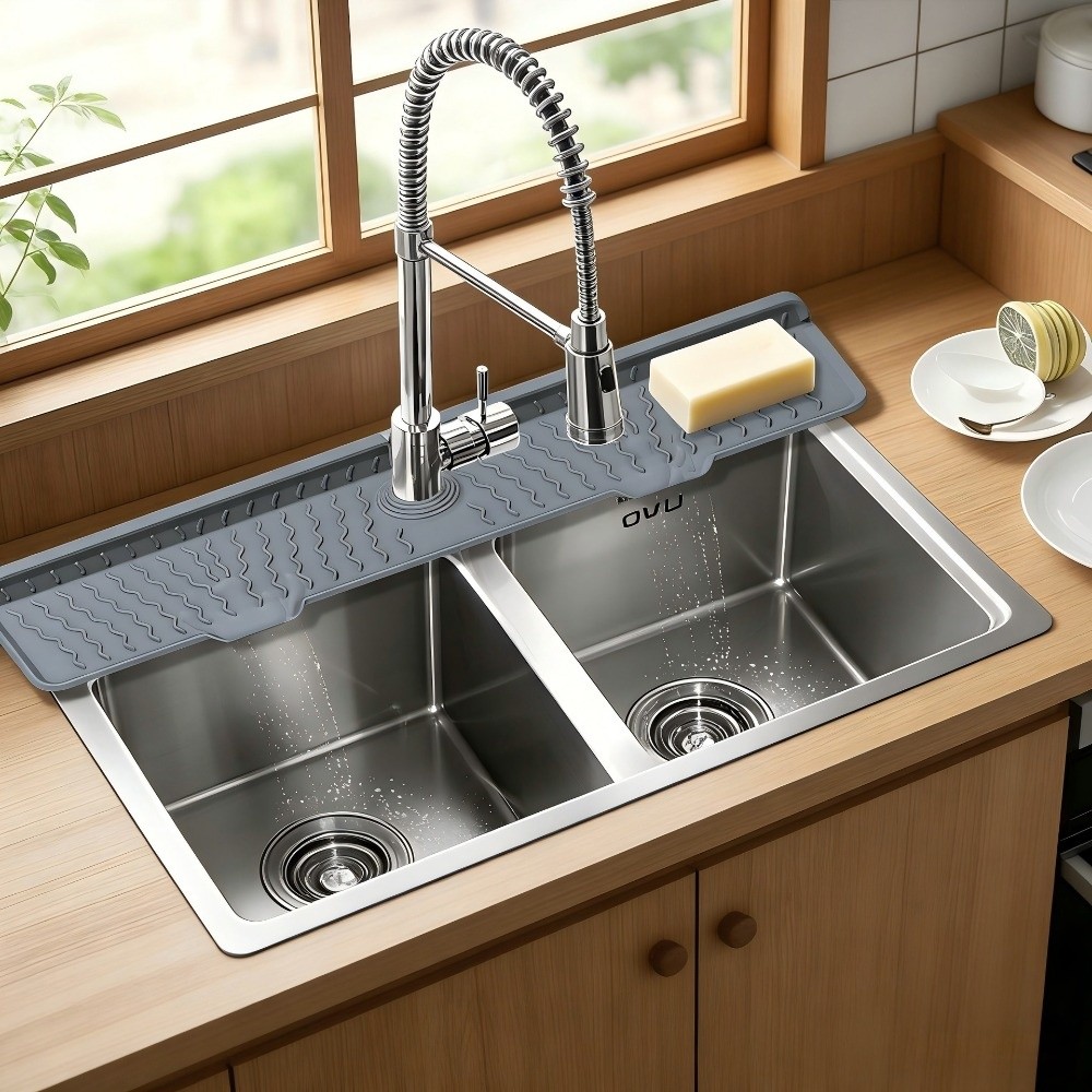 Novo Tapete de Silicone Antide - Silicone Tap Washer avaliação e preço