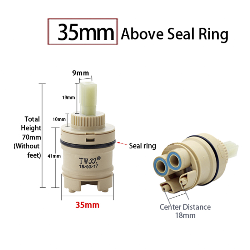 Válvula Misturadora de Torneir - Shower Valve Cartridge avaliação e preço