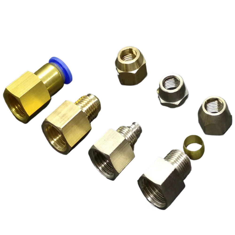 M10/12/14/16/18/20 Métrica Fem - Compression Fitting Brass avaliação e preço